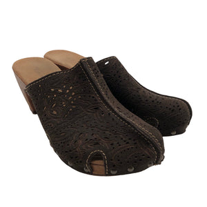 Unisex Tamaris - High heels, size 38 - Brown (2)