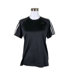 Unisex Adidas - Sports shirt, short sleeve, size 36 - Black (1)