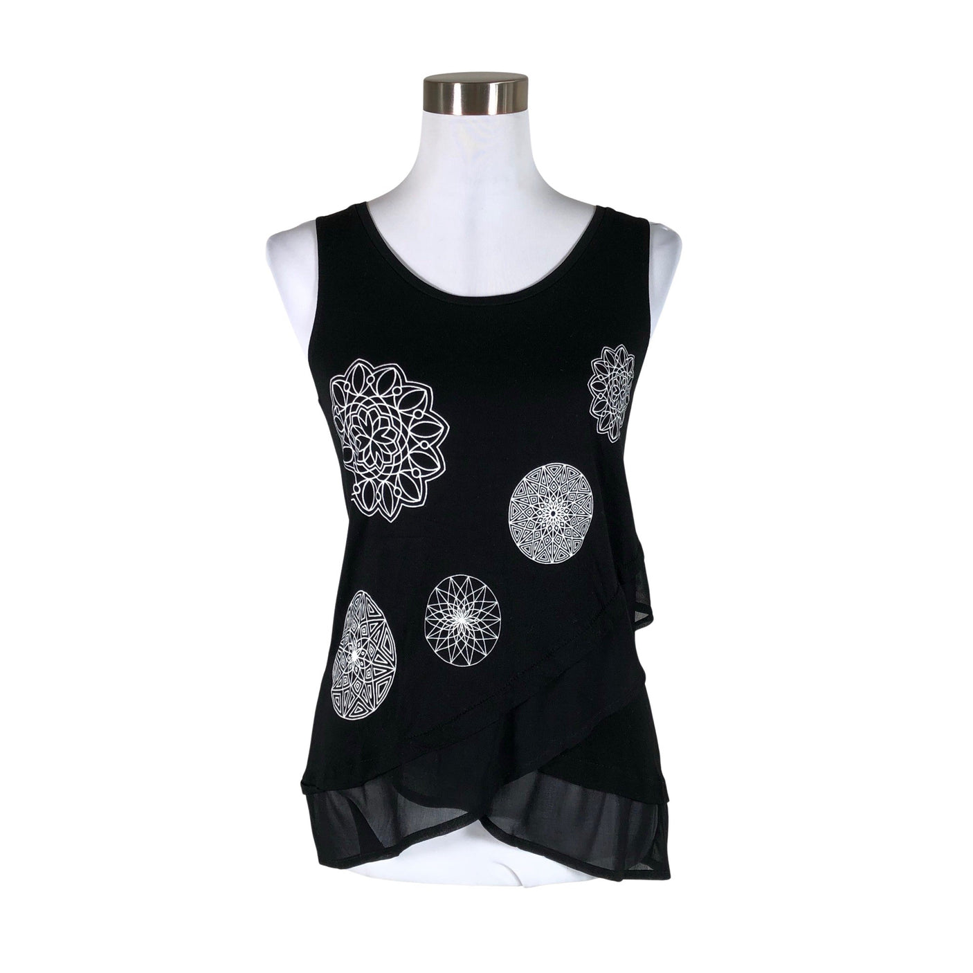 Unisex Desigual - Tricot tank top, size 38 - Black (1)