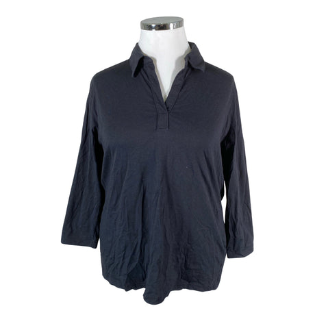 Unisex Nanso - Tricot shirt, size 44 - Black ()