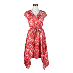 Unisex Miun - Schiffon dress, size 40 - Red (1)