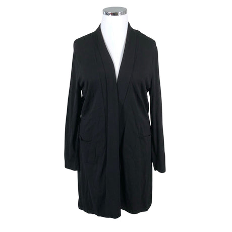 Unisex August Silk - Cardigan, size 44 - Black ()