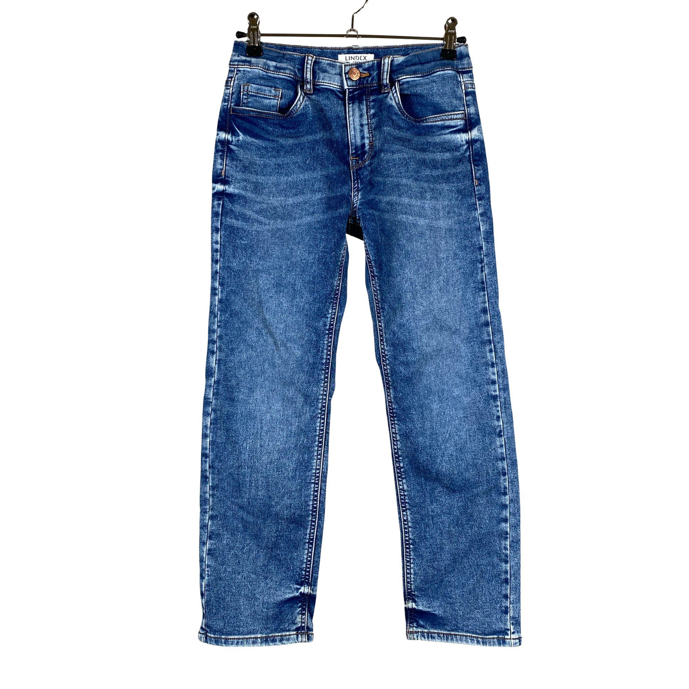 Unisex Lindex - Jeans, size 128 - 134 - Blue (1)