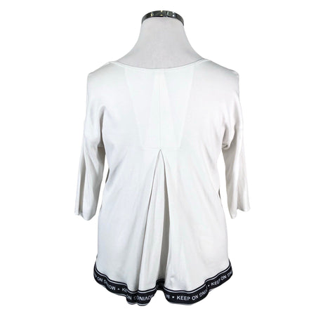 Unisex Marc Cain - Tricot shirt, size 46 - White (2)