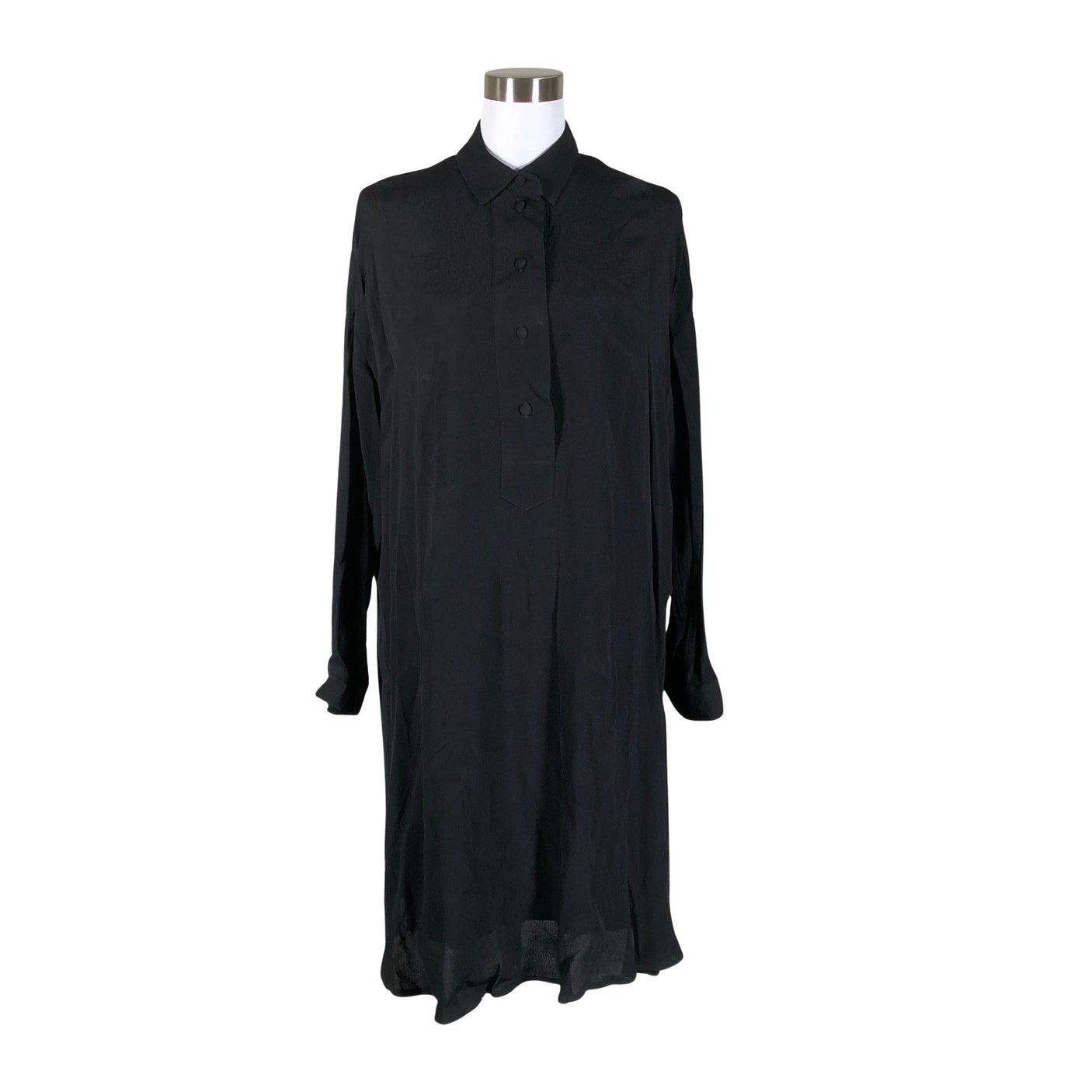 Unisex Selected - Schiffon dress, size 38 - Black (1)