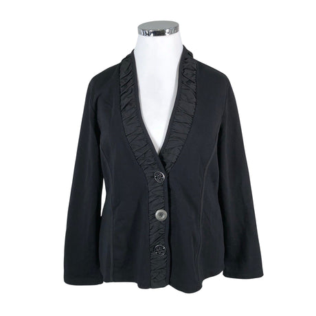 Unisex Betty Barclay - Sweat jacket, size 48 - Black ()