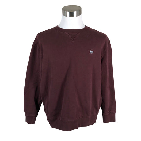 Unisex Lee - Sweatshirt, size XXL - Wine red ()