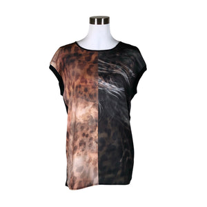 Unisex Esprit - Short-sleeved blouse, size 40 - Black (1)