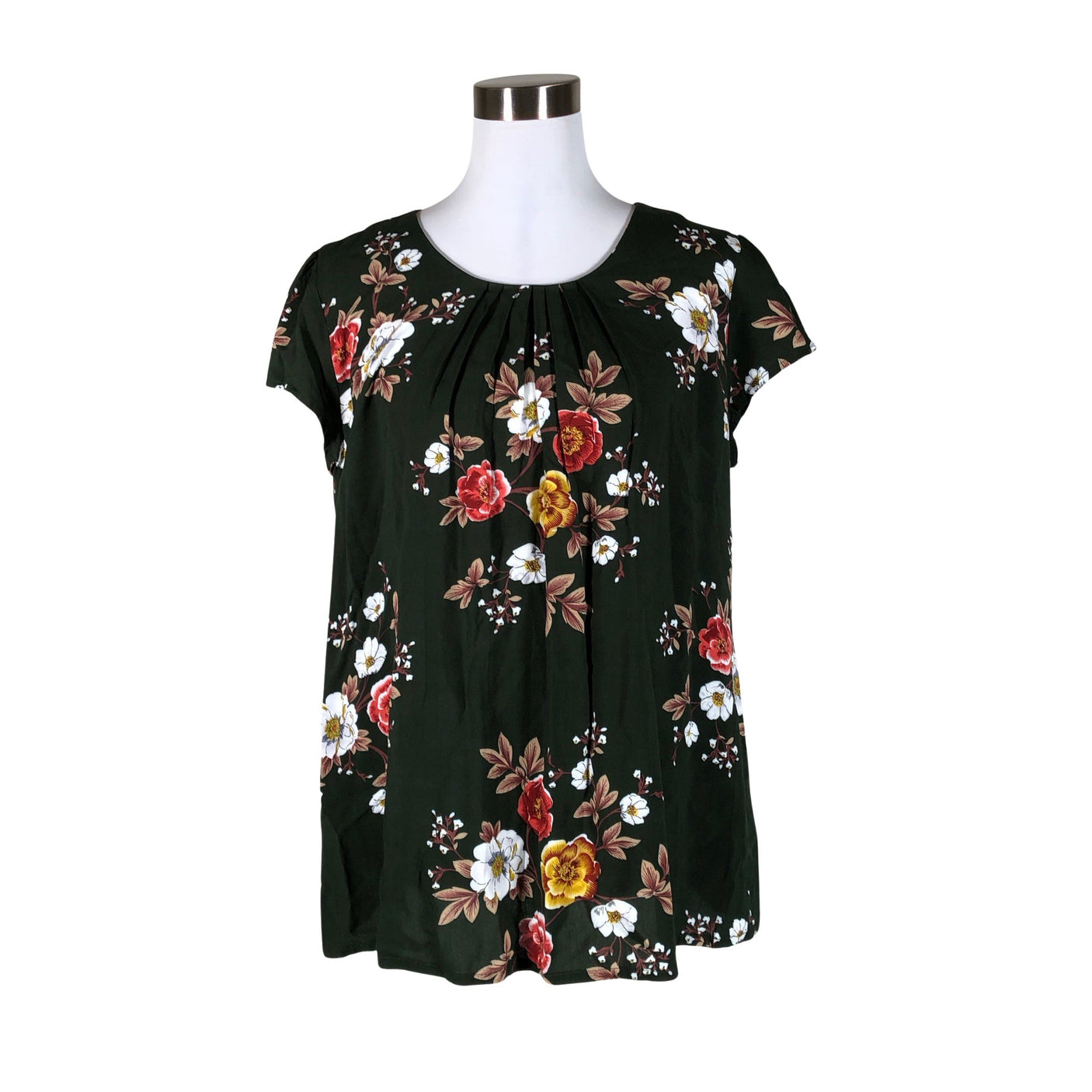 Unisex S.T.I - Short-sleeved blouse, size 40 - Green (1)