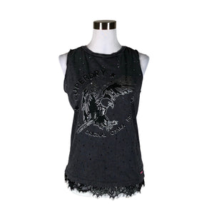 Unisex Superdry - Tricot tank top, size 36 - Gray (1)