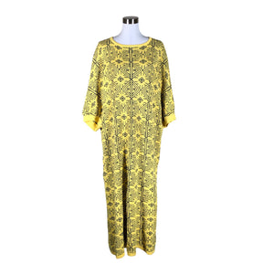 Unisex Marimekko - Knit dress, size 40 - Yellow (1)