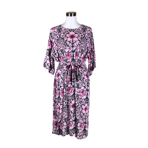 Unisex Marimekko - Schiffon dress, size 40 - Green (1)