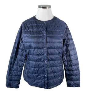 Unisex Uniqlo - Light down jacket, size 42 - Blue (1)