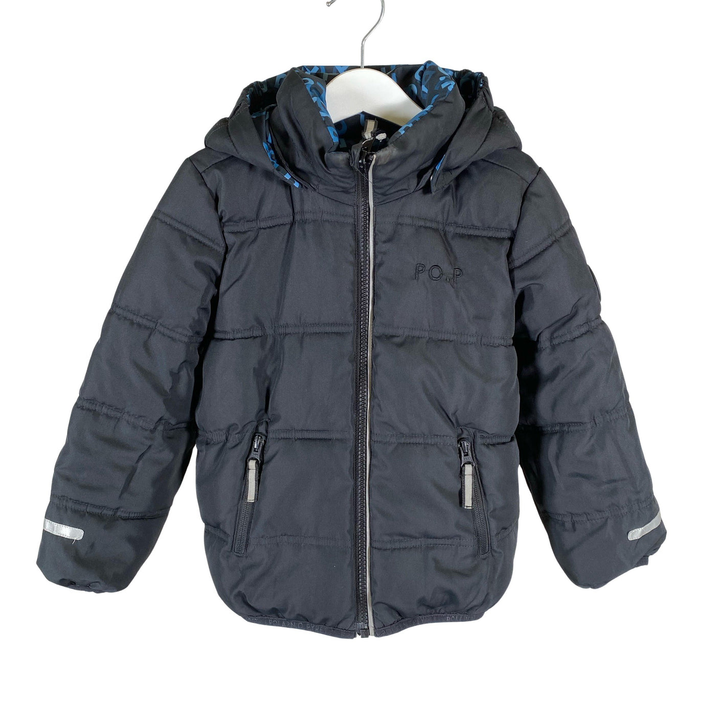 Unisex Polarn O. Pyret - Winter jacket, size 104 - 110 - Blue (1)