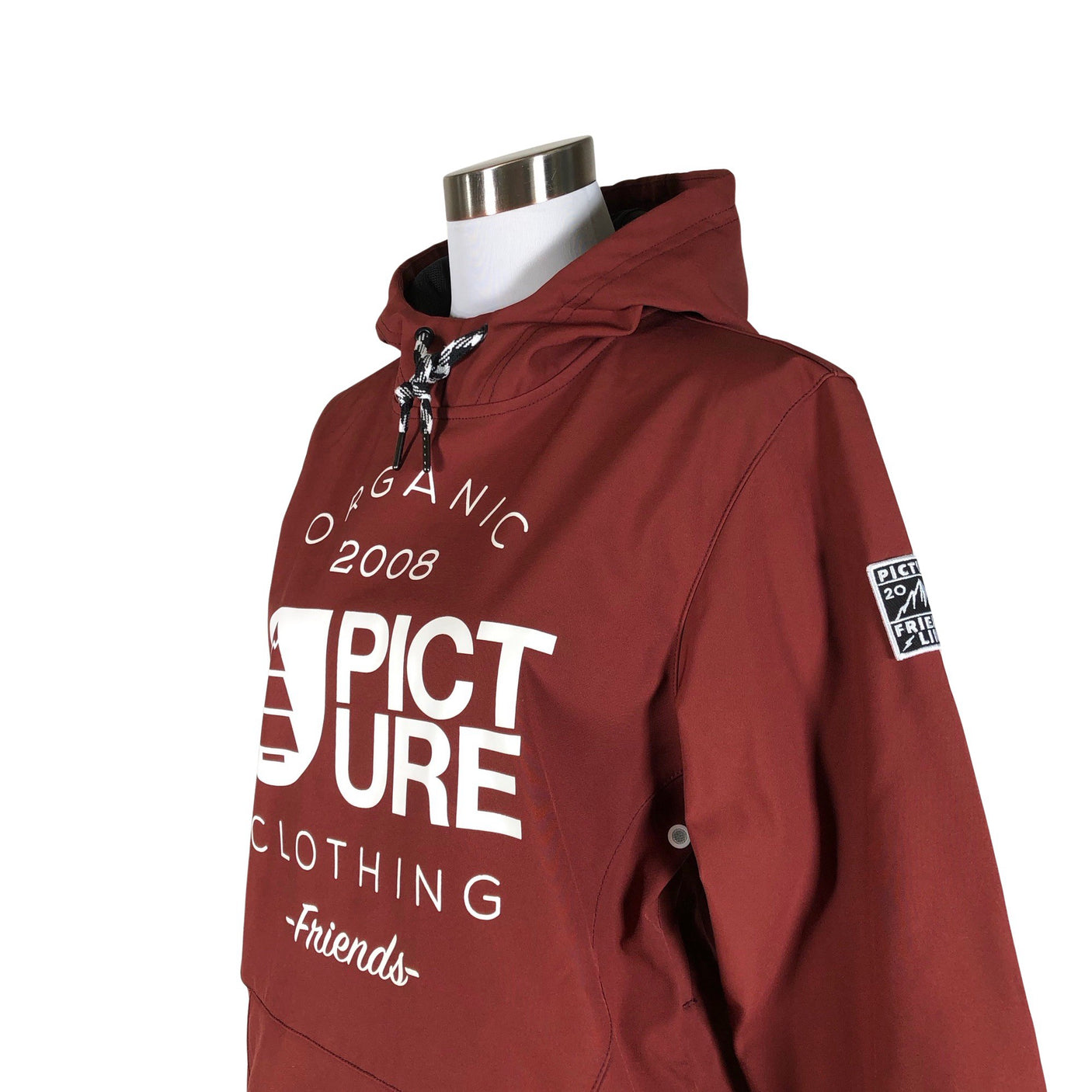 Unisex Picture Organic Clothing - Soft shell jacket, size 36 - Brown (3)