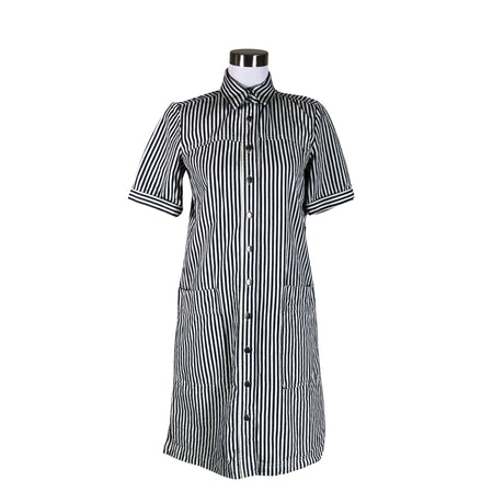 Unisex Benetton - Denim dress, size 36 - White ()