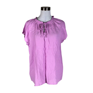 Unisex Esprit - Short-sleeved blouse, size 40 - Light pink (1)