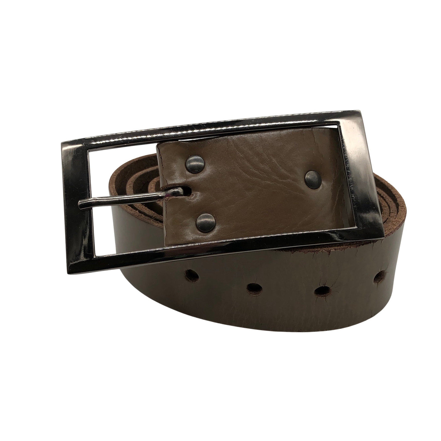Unisex Nini's - Leather belt, size No size - Brown (1)