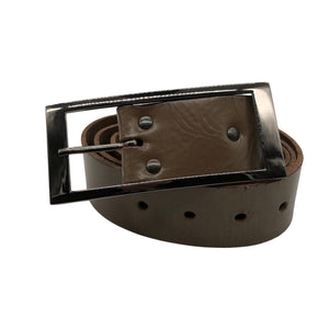 Unisex Nini's - Leather belt, size No size - Brown (1)