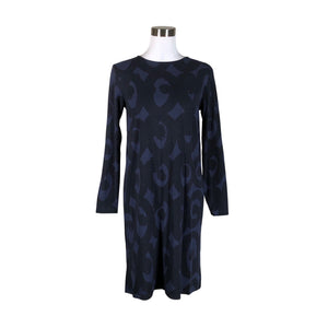 Unisex Marimekko - Tricot dress, size 38 - Blue (1)