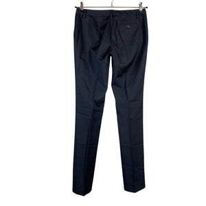 Unisex Massimo Dutti - Straight leg trousers, size 38 - Black (2)