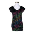 Unisex David - Sports shirt, short sleeve, size 34 - Black ()