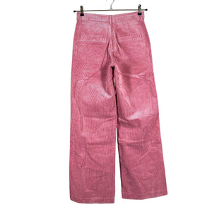 Unisex Lindex - Velvet pants, size 36 - Light pink (2)