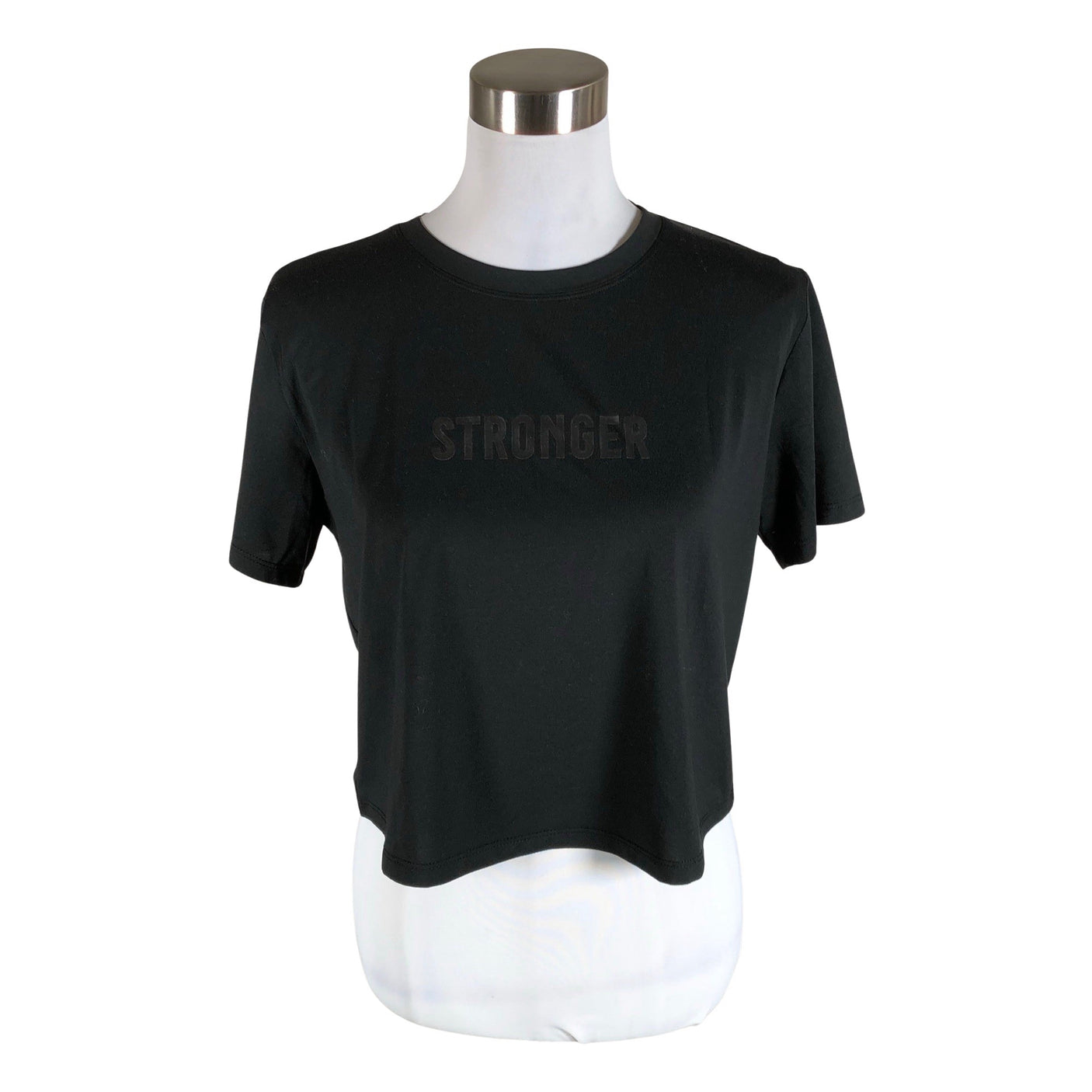Unisex Stronger - Sports shirt, short sleeve, size 38 - Black (1)