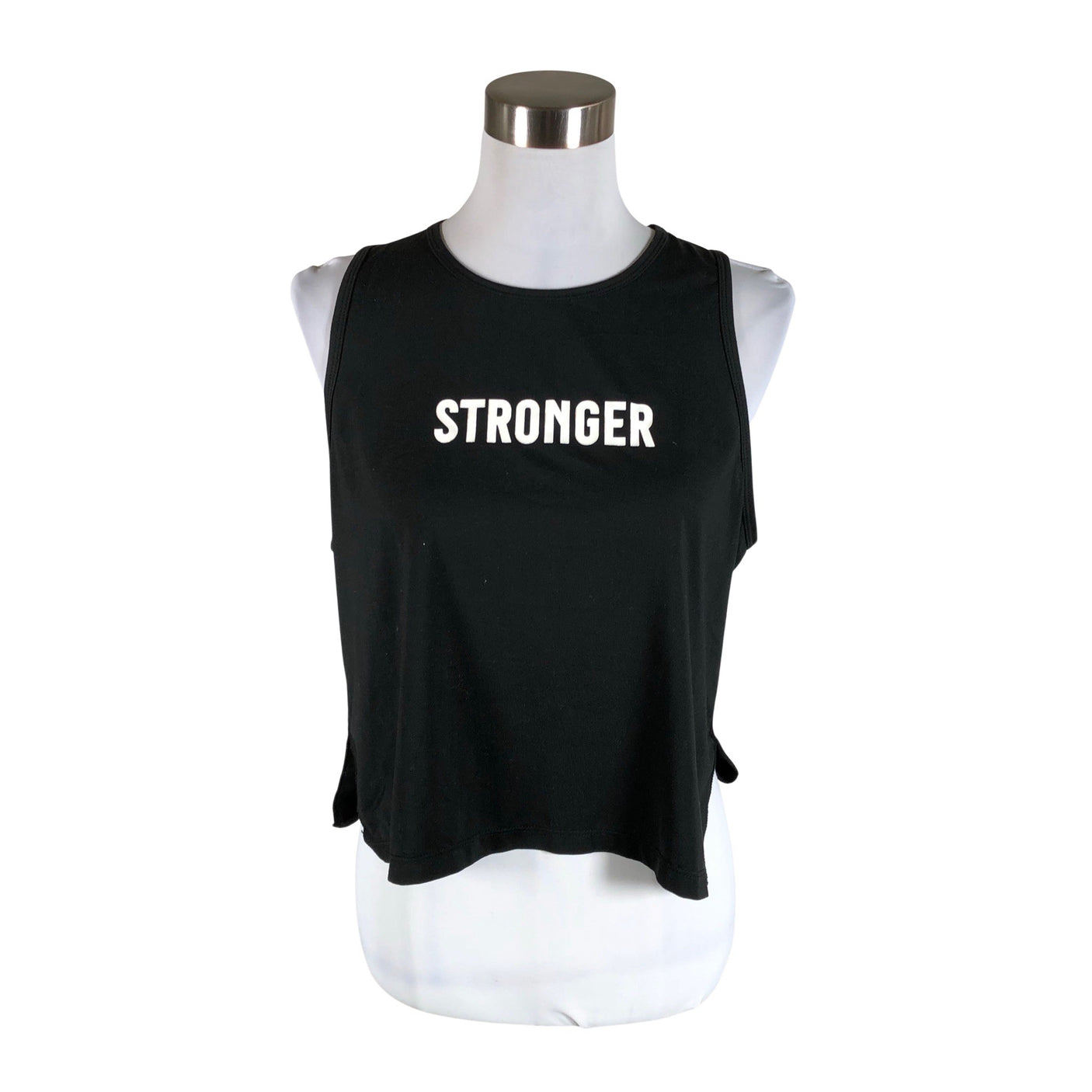 Unisex Stronger - Sports top, size 40 - Black (1)
