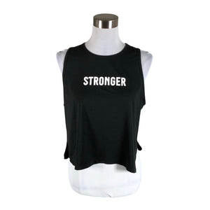 Unisex Stronger - Sports top, size 40 - Black (1)