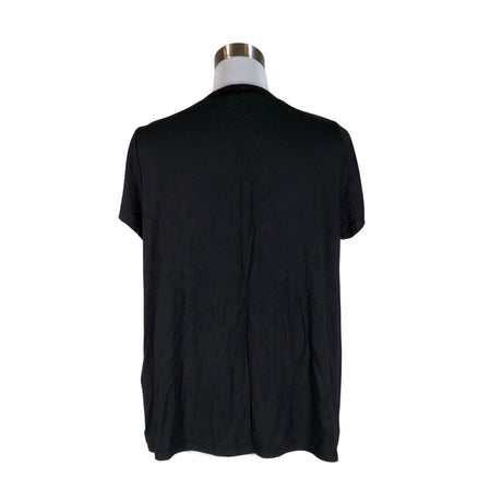Unisex More&More - Short-sleeved blouse, size 40 - Black (2)
