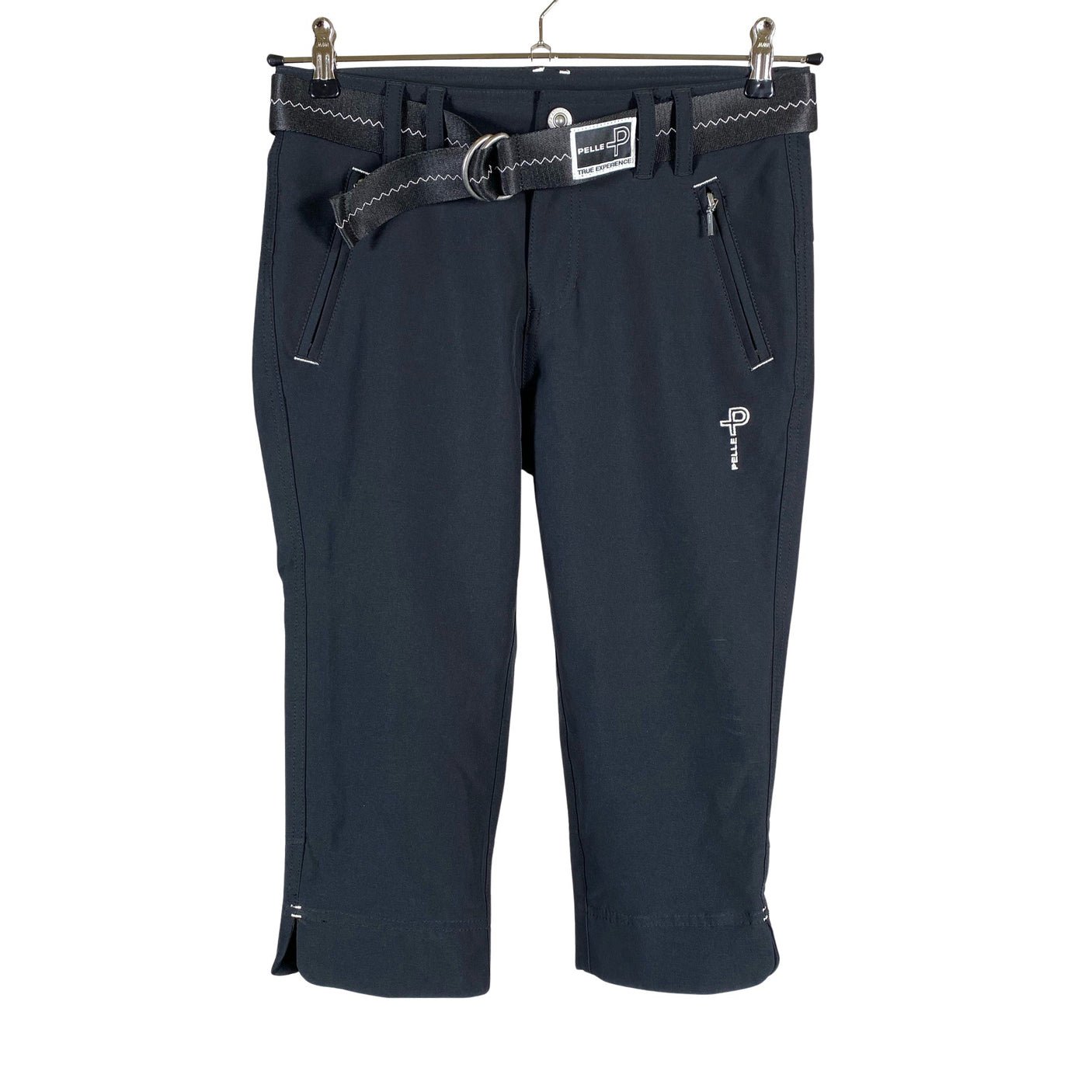 Unisex Pelle P - Sports capri pants, size 36 - Black (1)