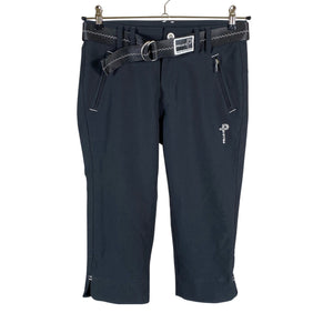 Unisex Pelle P - Sports capri pants, size 36 - Black (1)