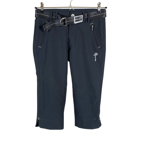 Unisex Pelle P - Sports capri pants, size 36 - Black ()