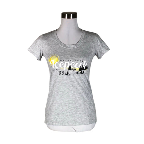 Unisex Icepeak - T-shirt, size 36 - Gray ()