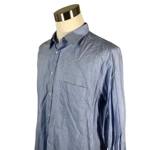 Unisex Brioni - Collared shirt, size XXL - Light blue (3)