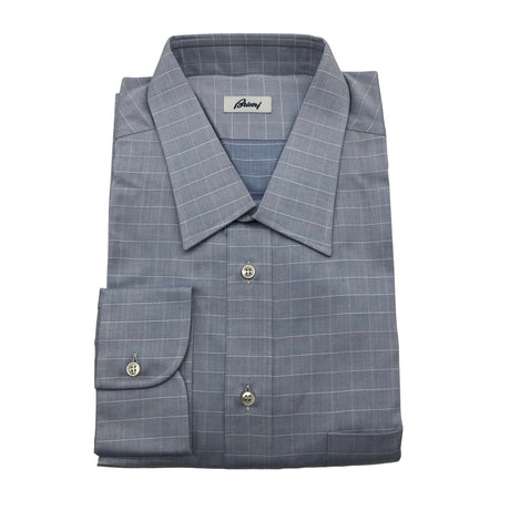 Unisex Brioni - Collared shirt, size XXL - Light blue ()