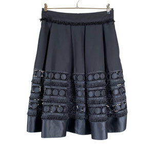Unisex Ted Baker - Fabric skirt, size 42 - Black (1)