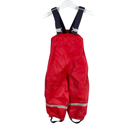 Unisex Didriksons - Rain trousers, size 74 - 80 - Red ()
