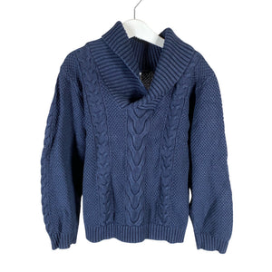 Unisex Polarn O. Pyret - Sweater, size 122 - 128 - Blue (1)