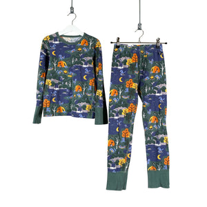 Unisex Polarn O. Pyret - Nightwear, size 122 - 128 - Green (1)