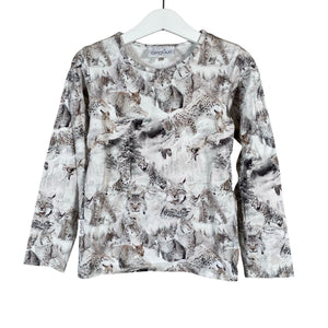 Unisex Gugguu - Tricot shirt, size 110 - 116 - Gray (1)
