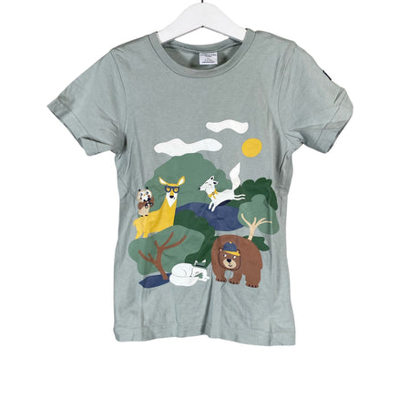 Unisex Polarn O. Pyret - T-shirt, size 110 - 116 - Green ()