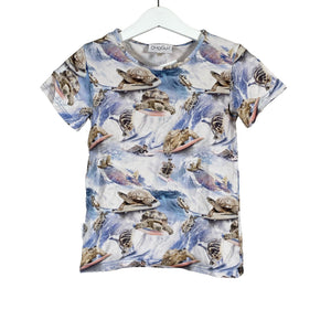Unisex Gugguu - T-shirt, size 128 - 134 - Light blue (1)
