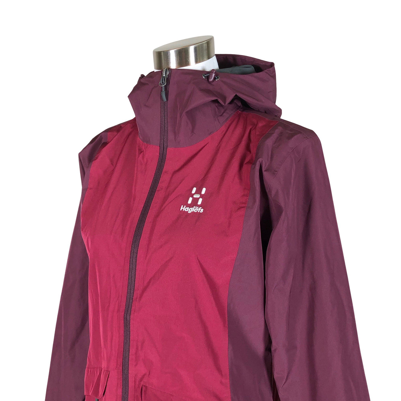 Unisex Haglöfs - Outdoor jacket, size 38 - Wine red (3)