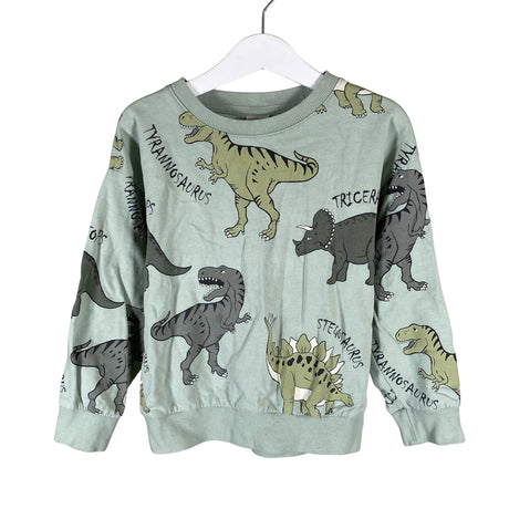 Unisex Lindex - Sweatshirt, size 110 - 116 - Green ()