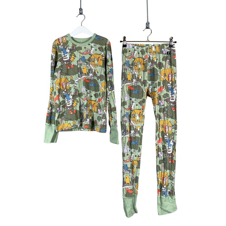 Unisex Polarn O. Pyret - Nightwear, size 134 - 140 - Green ()