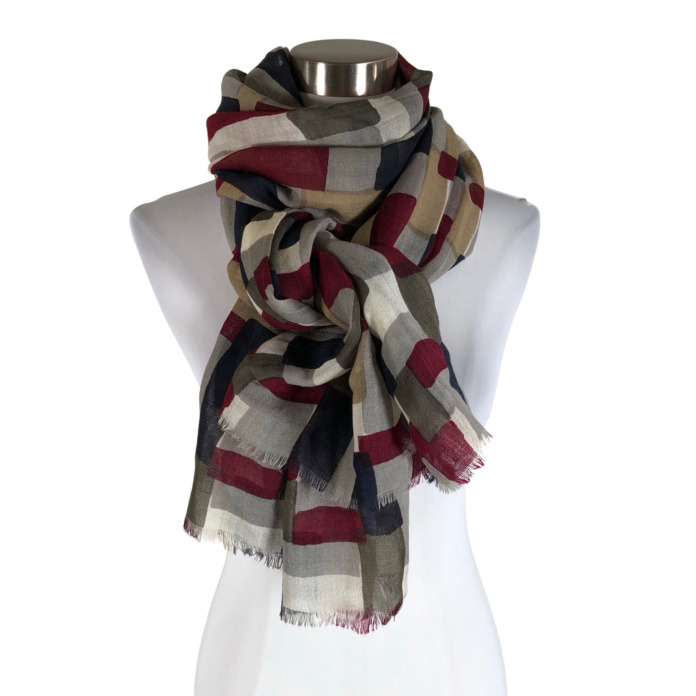 Unisex Marimekko - Scarf, size Maxi - Gray (1)