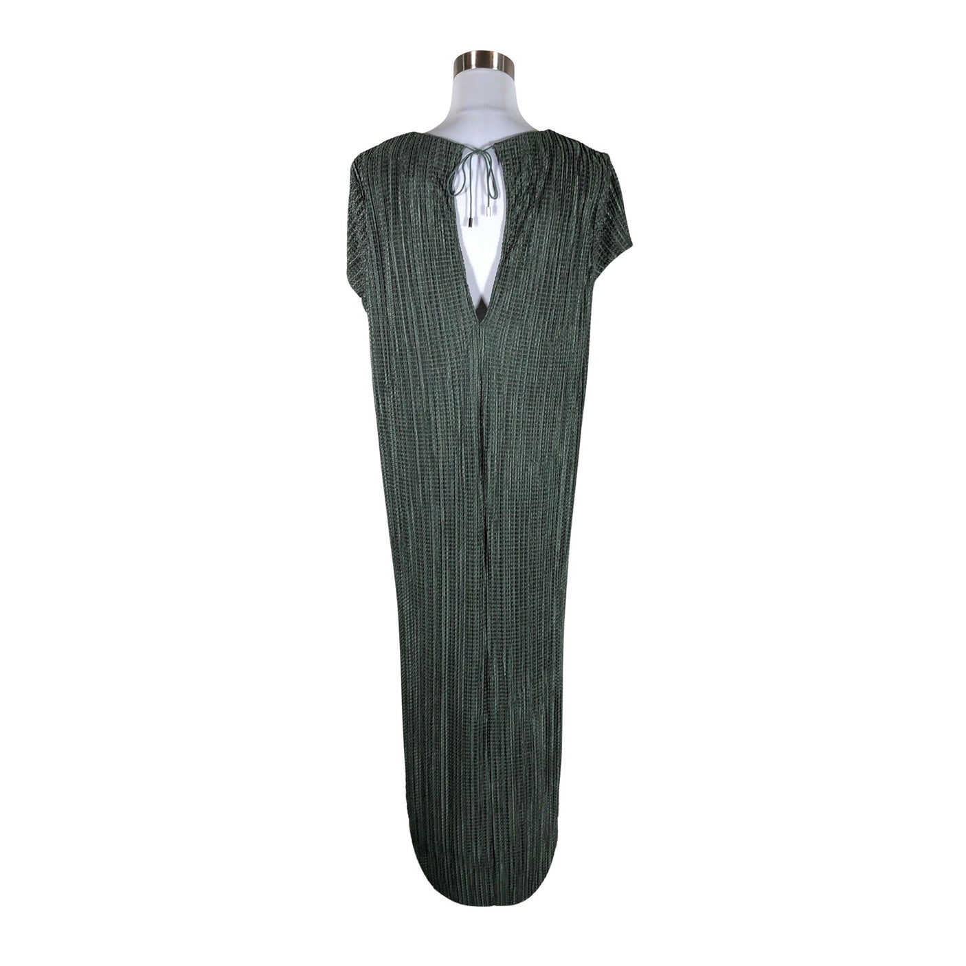Unisex Sabina Musáyev - Schiffon dress, size 38 - Green (2)