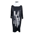 Unisex Merlyn - Schiffon dress, size 42 - Black ()